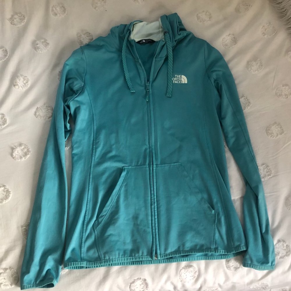 Teal Northface Jacket